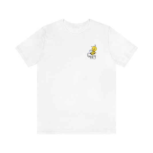 Bee Happy Tee (pocket)