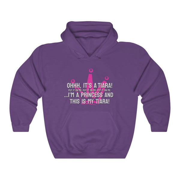 Ohhh, it's a tiara! Put it on me. Put it on me. Put it on me. ...I'm a princess and this is my tiara! Hoodie