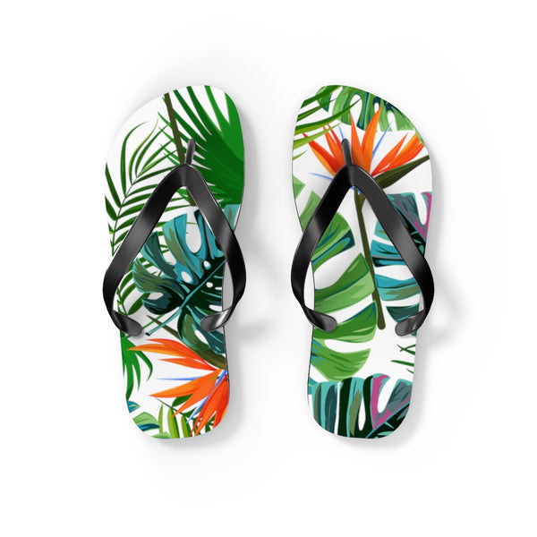 Birds of Paradise Flip Flops