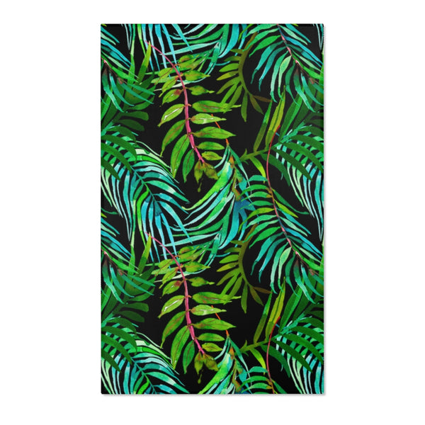 Tropical Leaves Area Rugs // Accent Rugs
