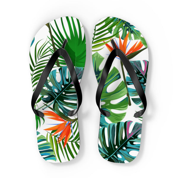 Birds of Paradise Flip Flops