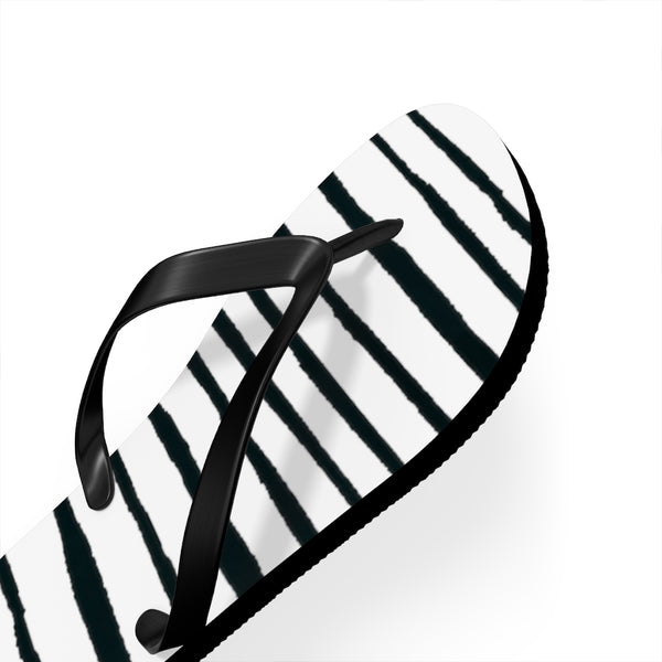 Striped Flip Flops