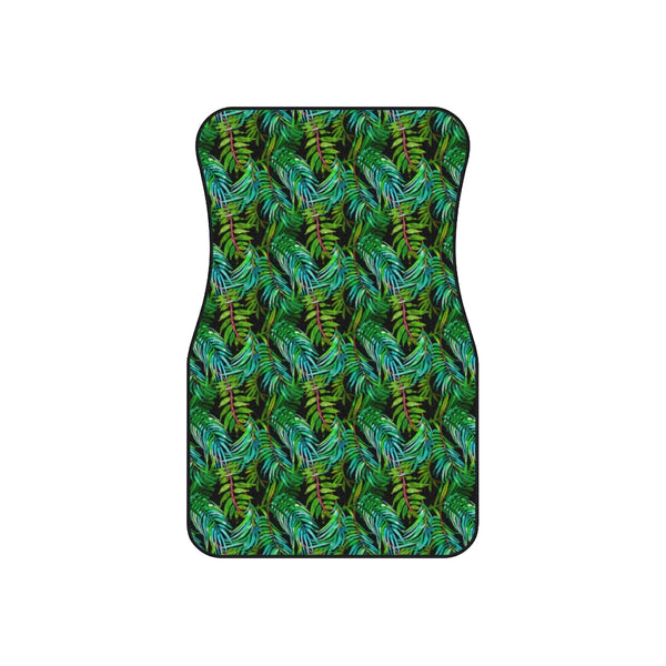 Tropical Leaves Car Mats (Set of 4)