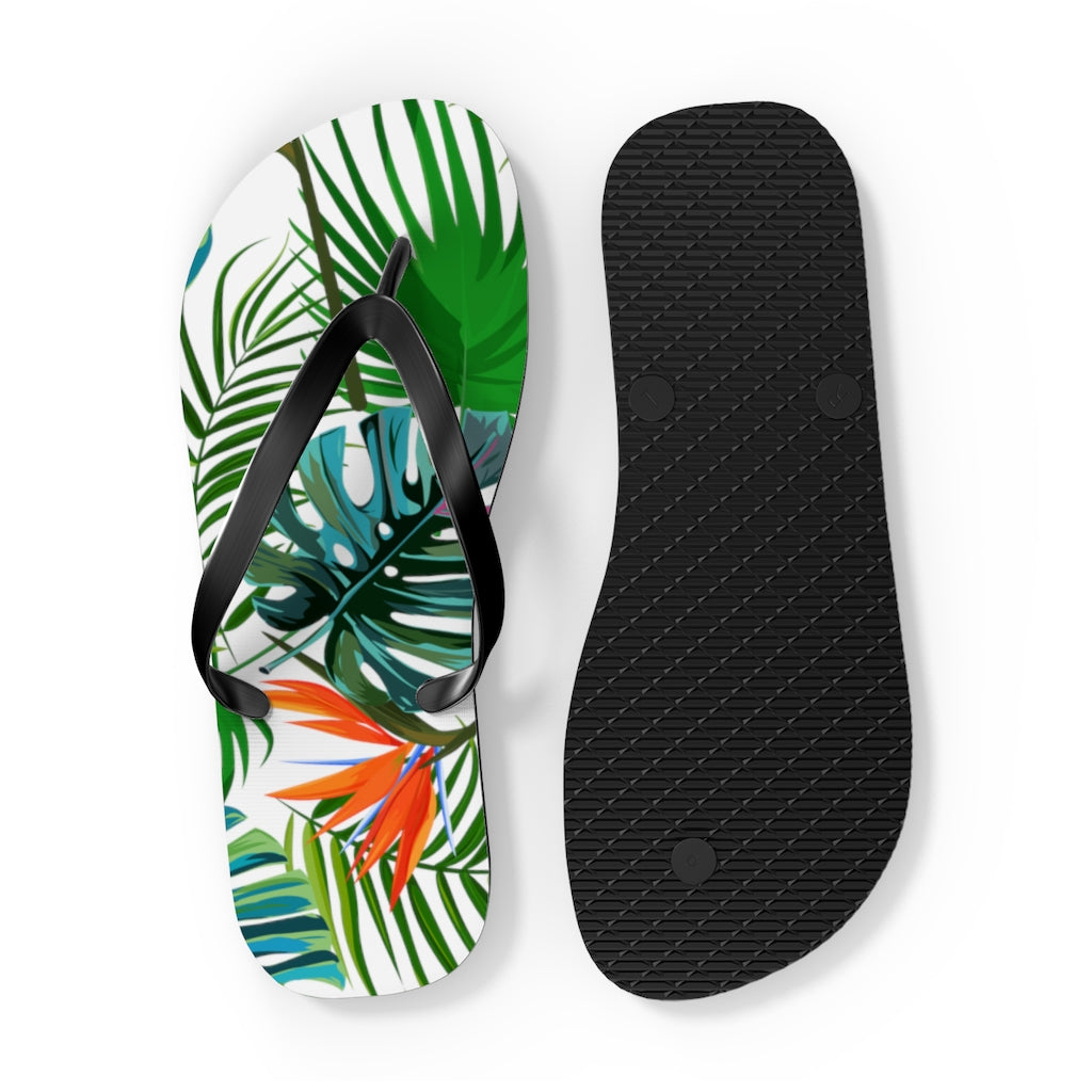 Birds of Paradise Flip Flops