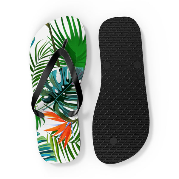 Birds of Paradise Flip Flops