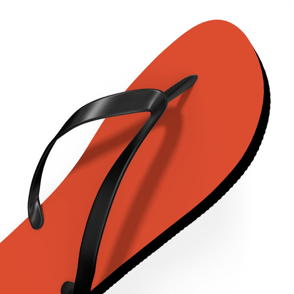 Red Flip Flops