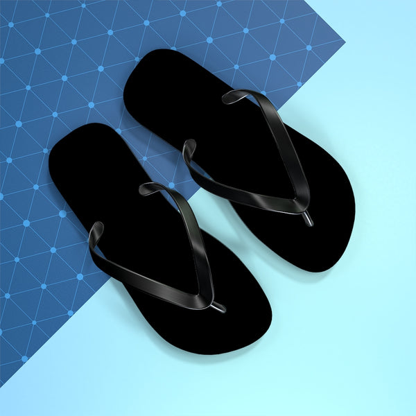 Black Flip Flops