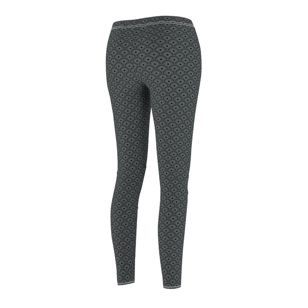 Semi-Circles Gray Leggings