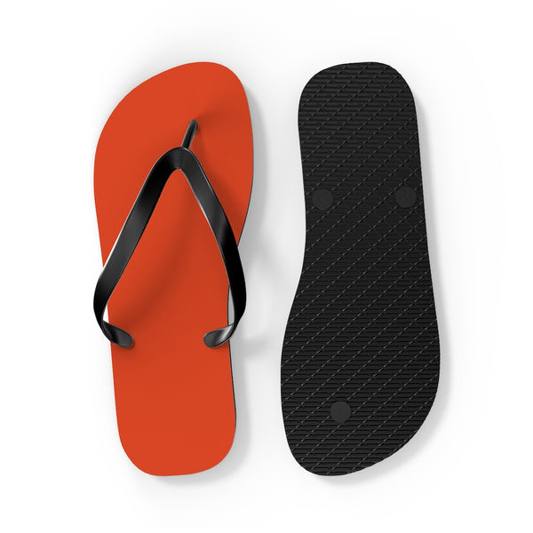 Red Flip Flops