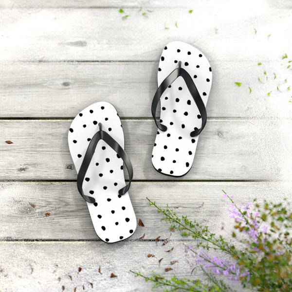 Dotted Flip Flops