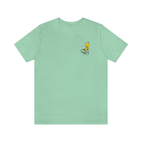 Bee Happy Tee (pocket)
