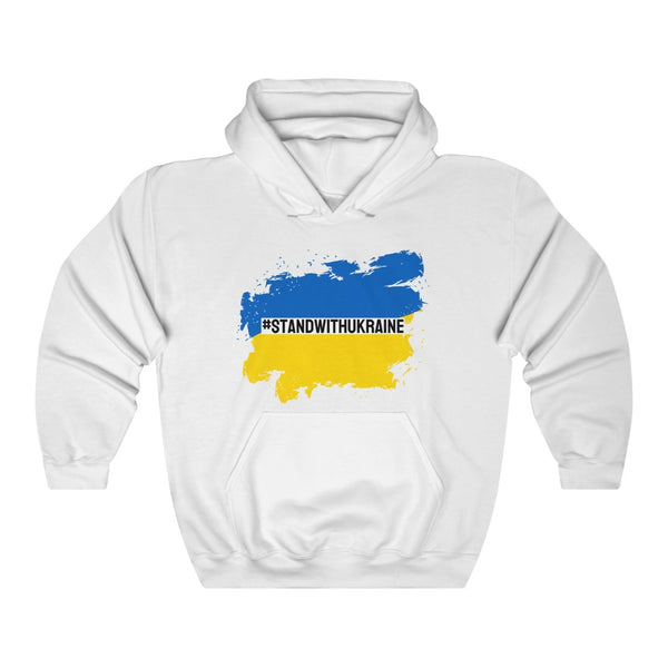 I #STANDWITHUKRAINE // Unisex Heavy Blend Hooded Sweatshirt