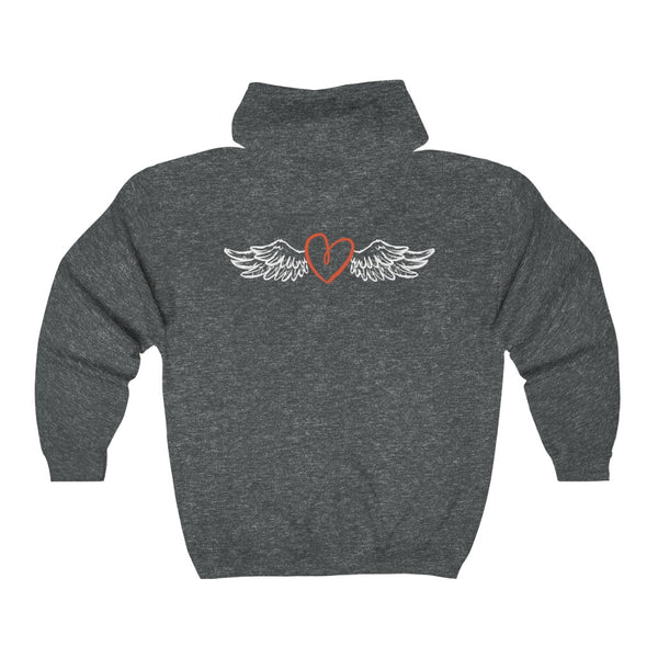 Love (with Arrow) Zip Hoodie