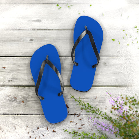 Blue Flip Flops