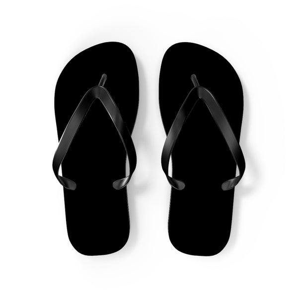 Black Flip Flops