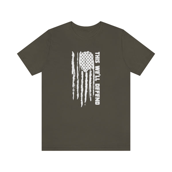This We'll Defend Flag Tee