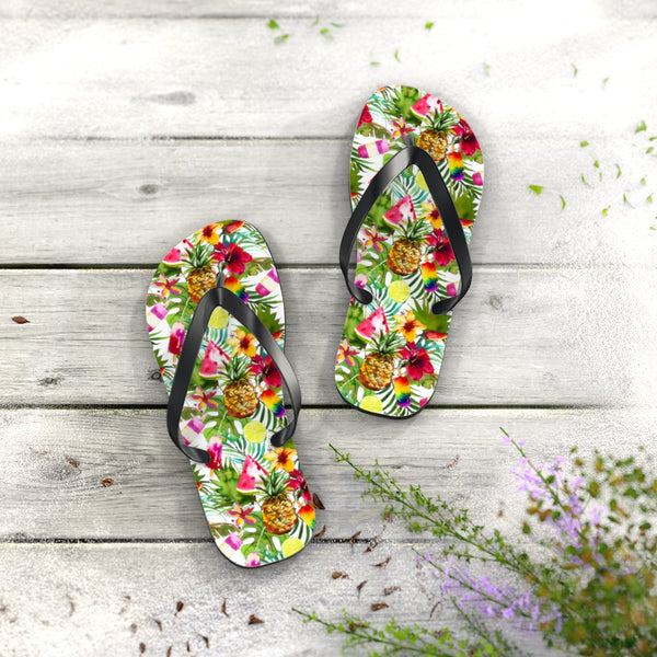 Pineapple Delight Flip Flops