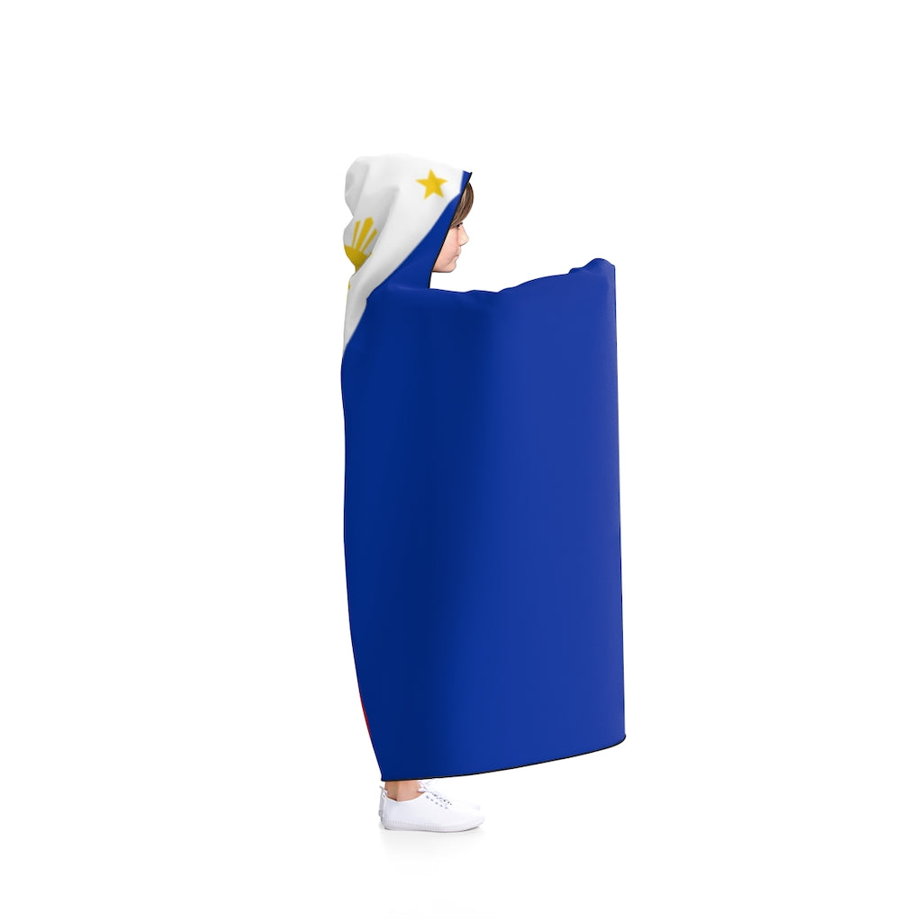Filipino Flag Hooded Blanket