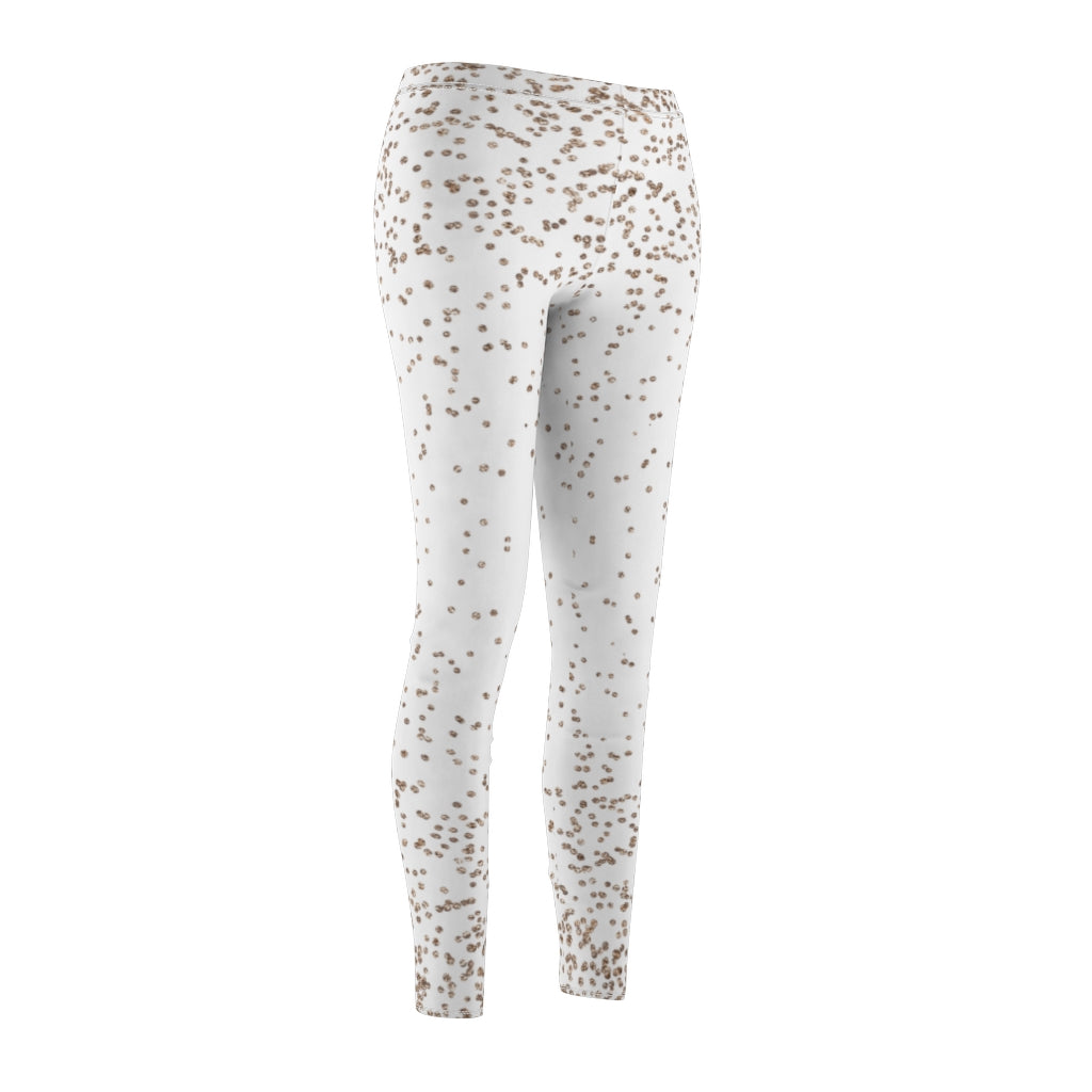 Gold Confetti Leggings
