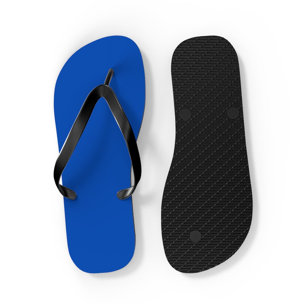 Blue Flip Flops