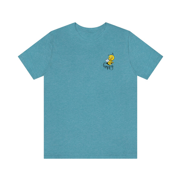Bee Happy Tee (pocket)