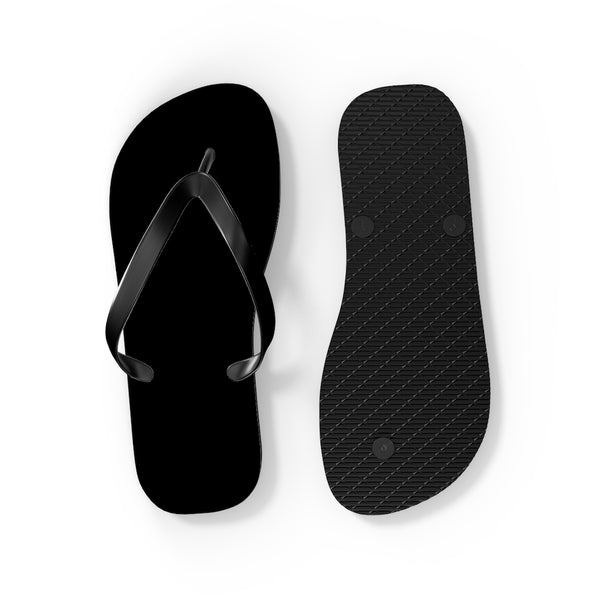 Black Flip Flops