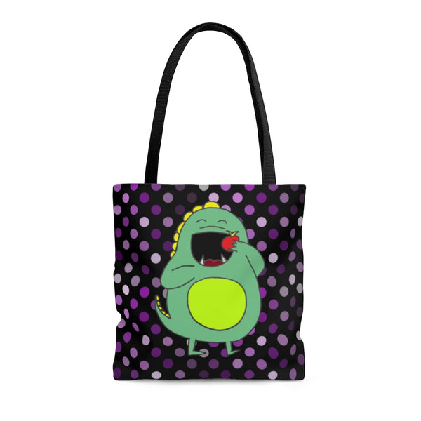 Hungry Dino Tote Bag