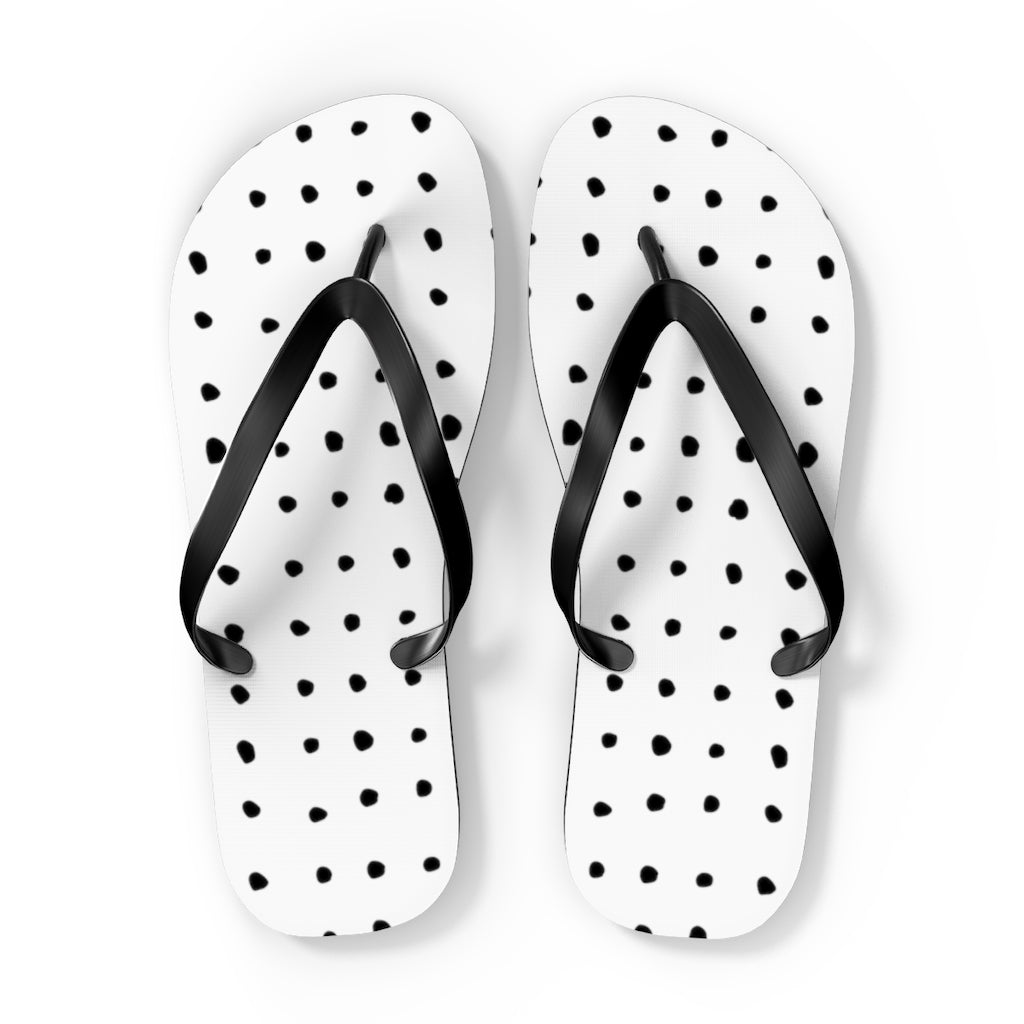 Dotted Flip Flops