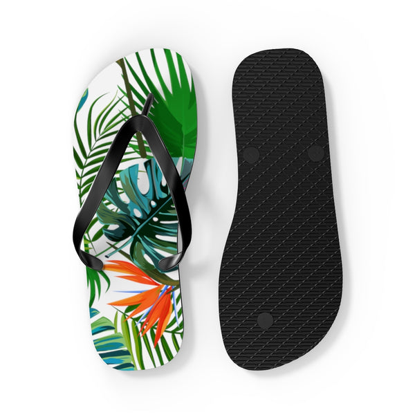 Birds of Paradise Flip Flops