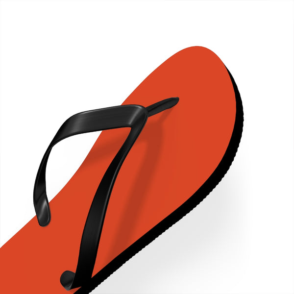 Red Flip Flops