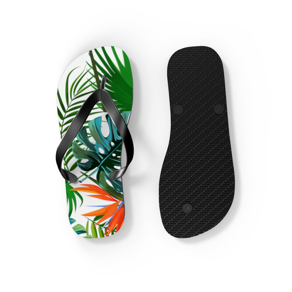 Birds of Paradise Flip Flops