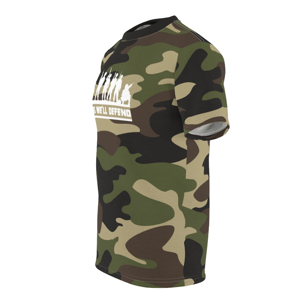 This We'll Defend Camouflage Tee