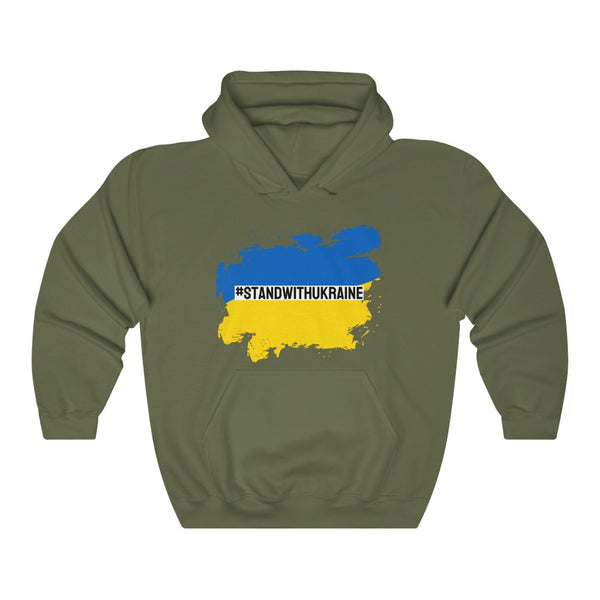 I #STANDWITHUKRAINE // Unisex Heavy Blend Hooded Sweatshirt