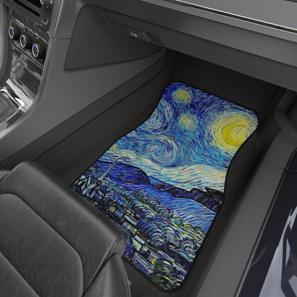 Van Gogh The Starry Night Car Mats (Set of 4)
