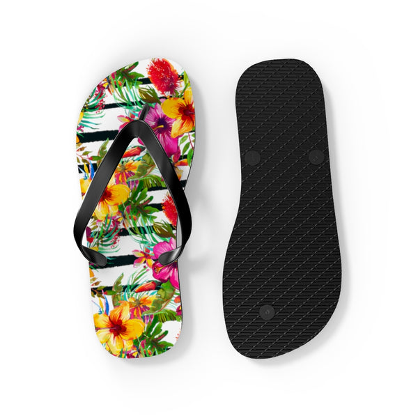 Tropical Flowers Flip Flops