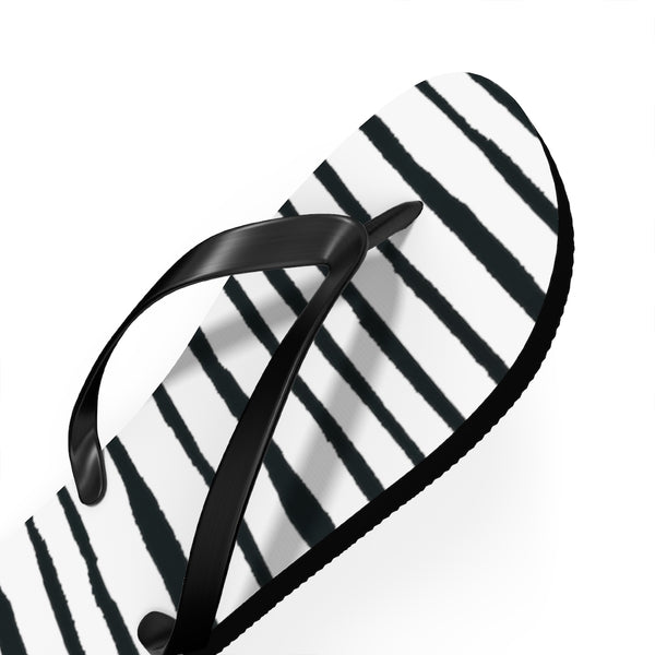 Striped Flip Flops