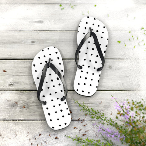 Dotted Flip Flops