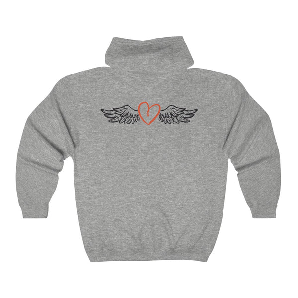 Love (with Arrow) Zip Hoodie