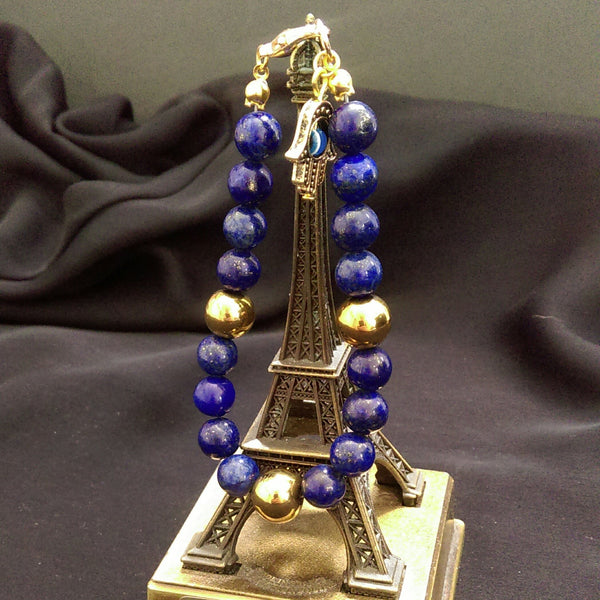 Lapis Lazuli Bracelet // Gemstone Bracelet