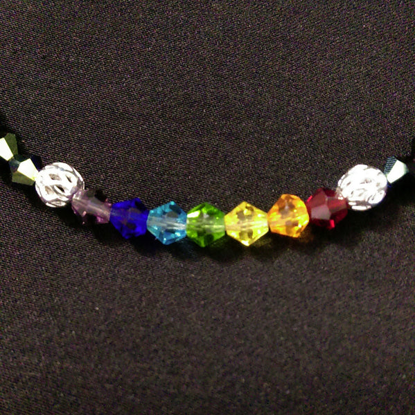 Chakra Bracelet // Glass Beaded Bracelet