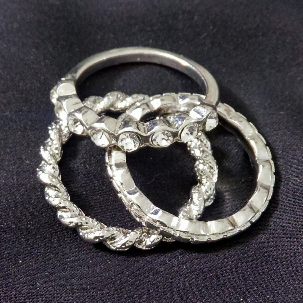 Silver Stackable Rings