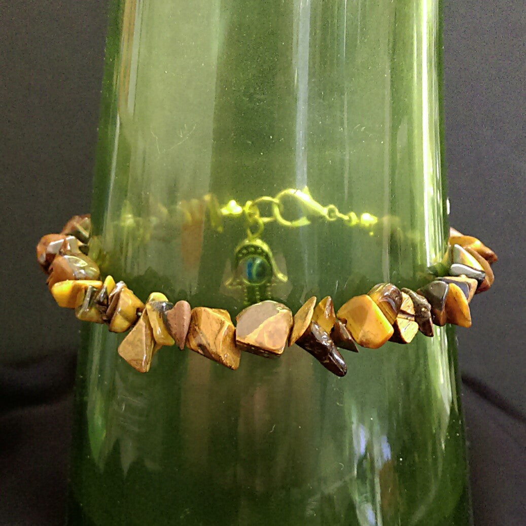 Tiger's Eye Bracelet // Gemstone Bracelet