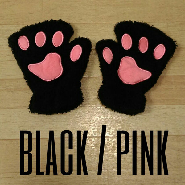 Paw Gloves (Bear/Cat Paws)