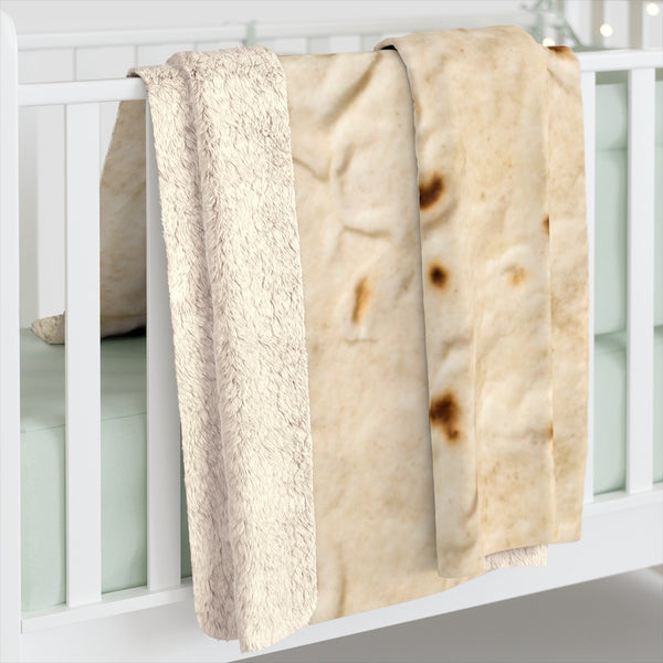 Tortilla Sherpa Fleece Blanket