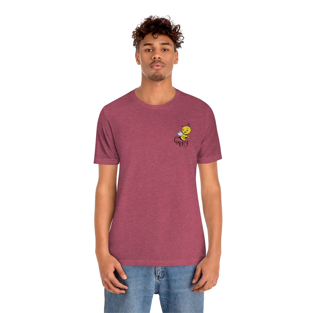 Bee Happy Tee (pocket)