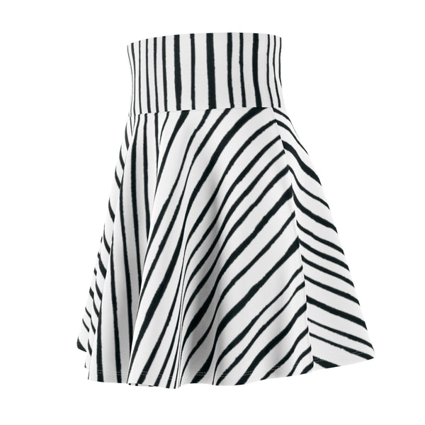 Striped Skater Skirt