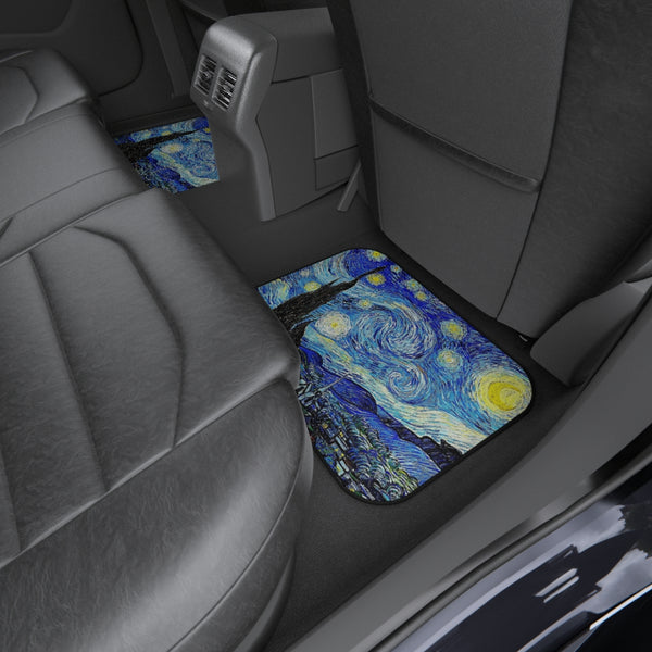 Van Gogh The Starry Night Car Mats (Set of 4)