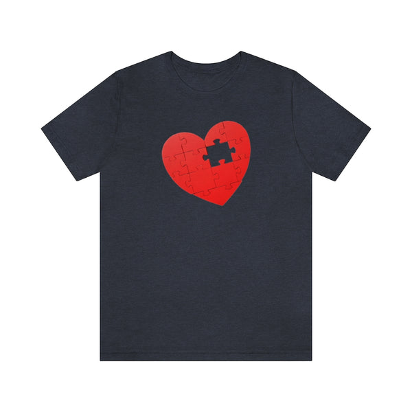 Heart Puzzle Tee// Couples Shirts