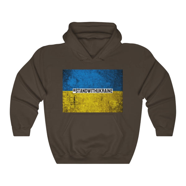I #STANDWITHUKRAINE // Unisex Heavy Blend Hooded Sweatshirt