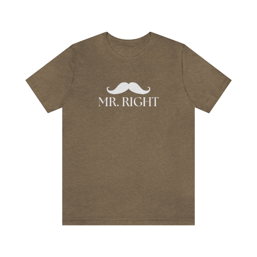 Mr. Right Tee // Couples Shirts